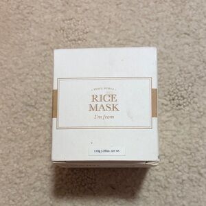 I'm From Korea Rice Mask Korean Skincare